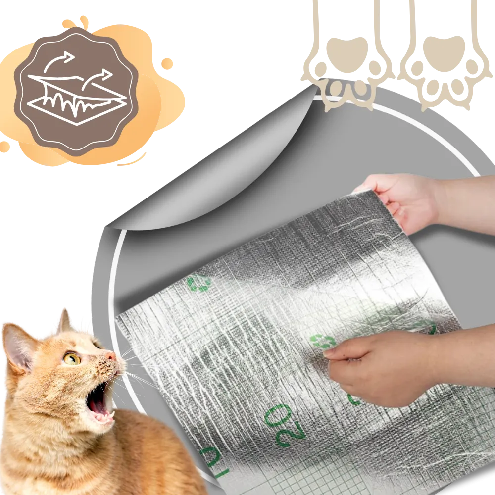 Adhesive Wall Mounted Cat Scratch Pad