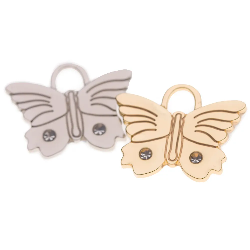 Bling Butterfly Pet ID Tag
