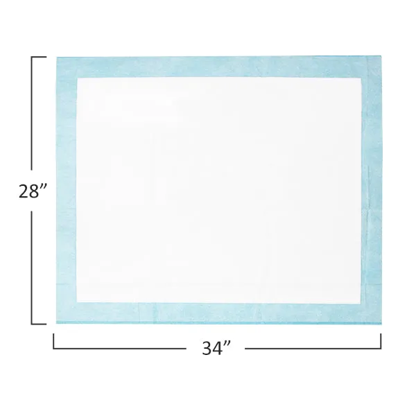 BV Pet Disposable Potty Training Pee Pads - Dog and Puppy, 28" x 34", 20-Count
