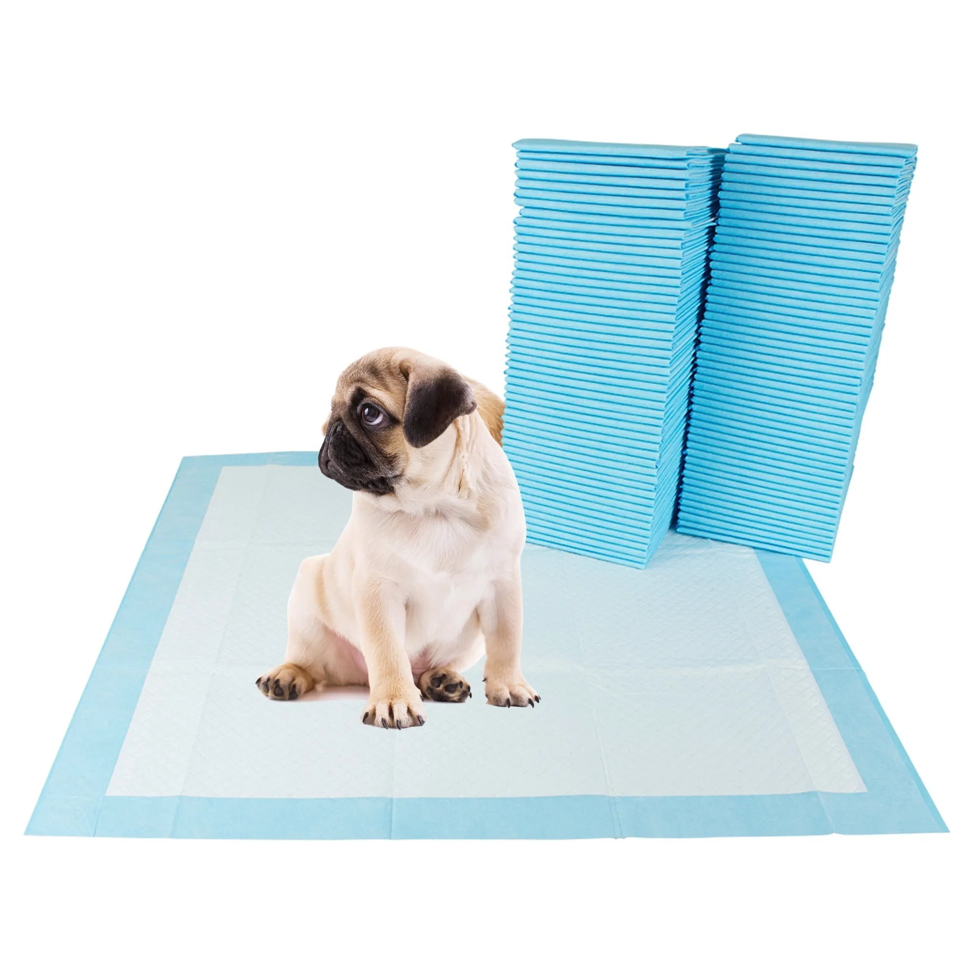 BV Pet Disposable Potty Training Pee Pads - Dog and Puppy, 28" x 34", 20-Count