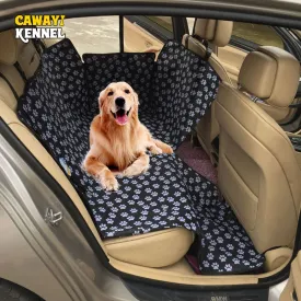 CAWAYI KENNEL Dog Travel Waterproof Car Seat Cover Protector with Safety Belt