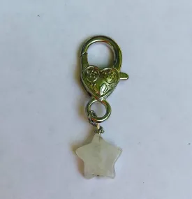 Clear Quartz Peace Pendant