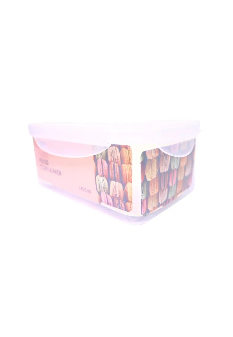 Cuisson Rectangular Airtight Food Container 1.4L