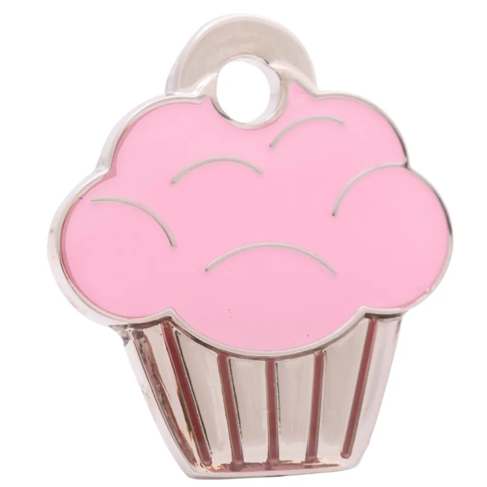Cupcake Pet ID Tag