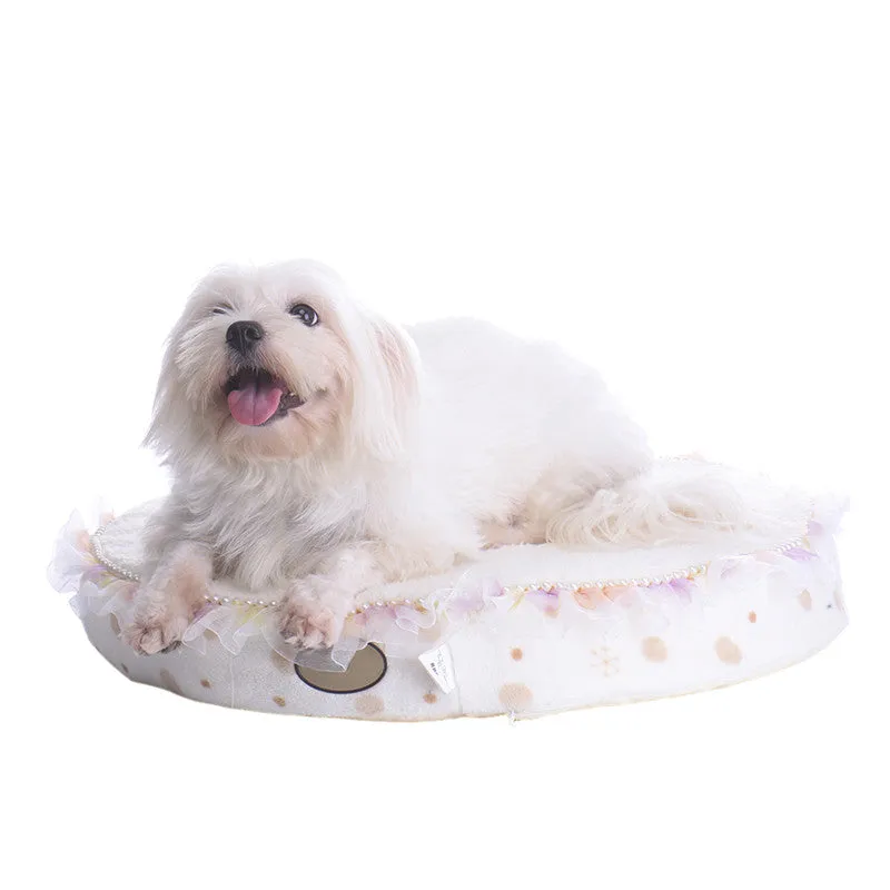 Cute Warm Fleece Pet Beds
