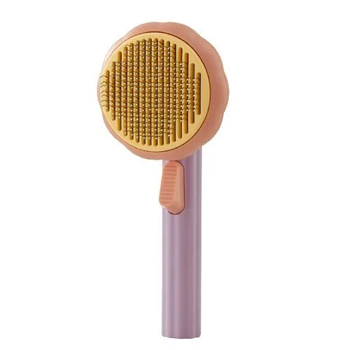 Deshedding Pet Brush in Purple
