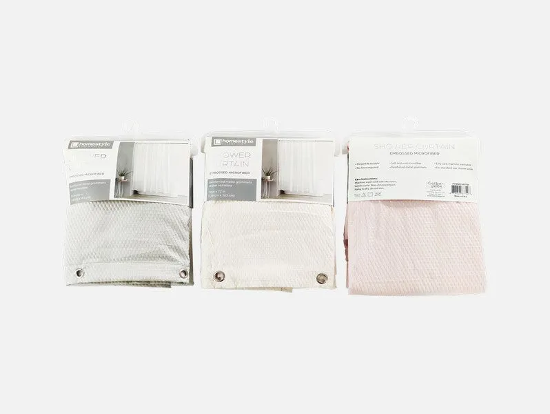 Embossed Microfiber Shower