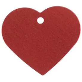 ID Tag - Small Red Heart