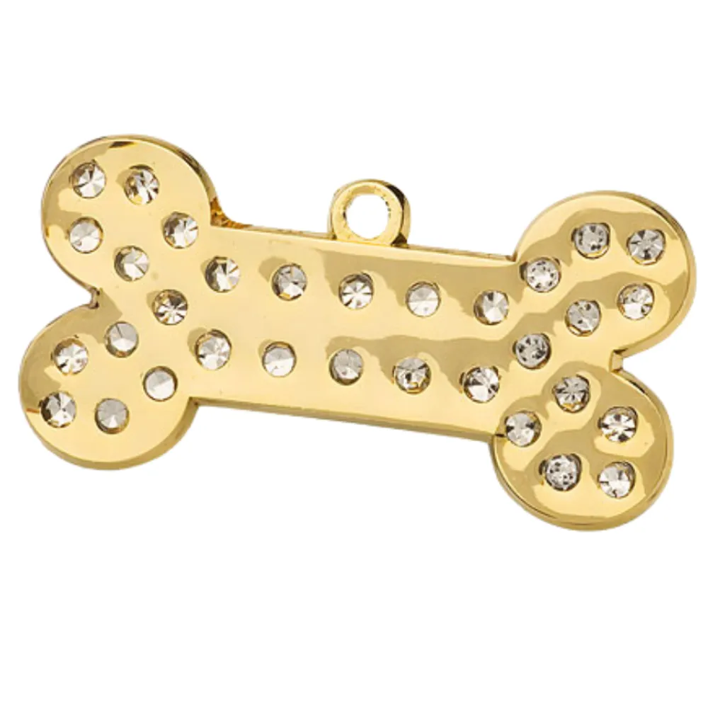 Mini Bone Pet ID Tag