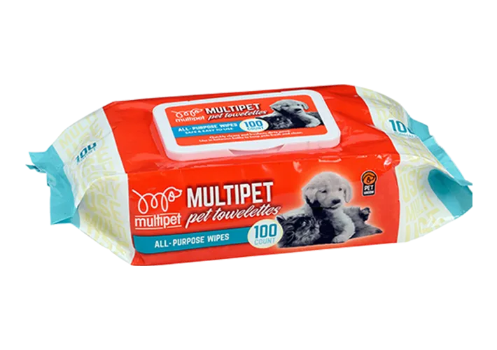 MultiPet All-Purpose Pet Wipes (100 ct)