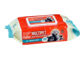 MultiPet All-Purpose Pet Wipes (100 ct)