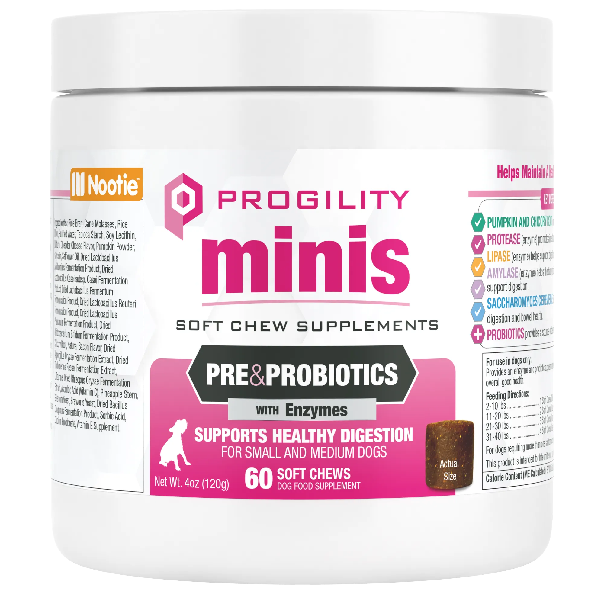 Nooties Progility Pre & Probiotics