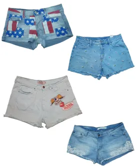 Nostalgic Nineties Bundle: Y2K Shorts: (S-067)🌟🩳