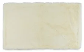 Pet Crate Liner, Faux Fur, White, X-Large - 22x36"