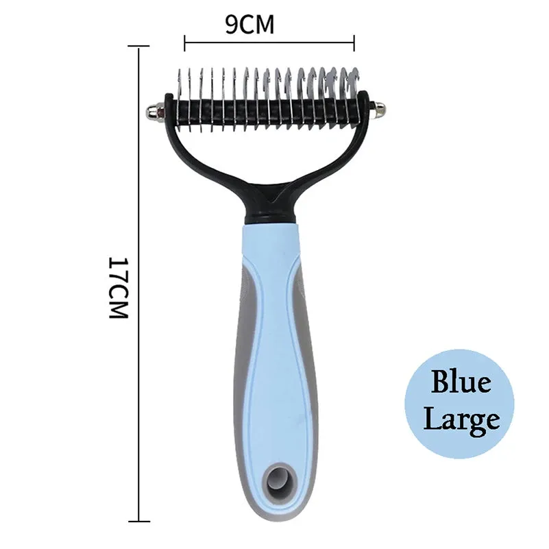 Pet Deshedding Brush Dog Hair Remover