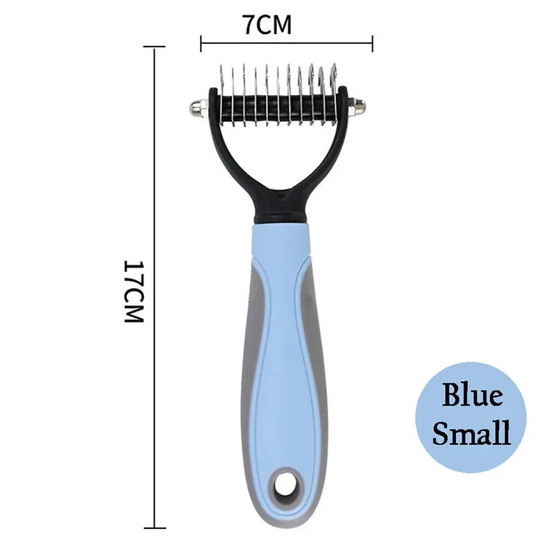 Pet Deshedding Brush Dog Hair Remover