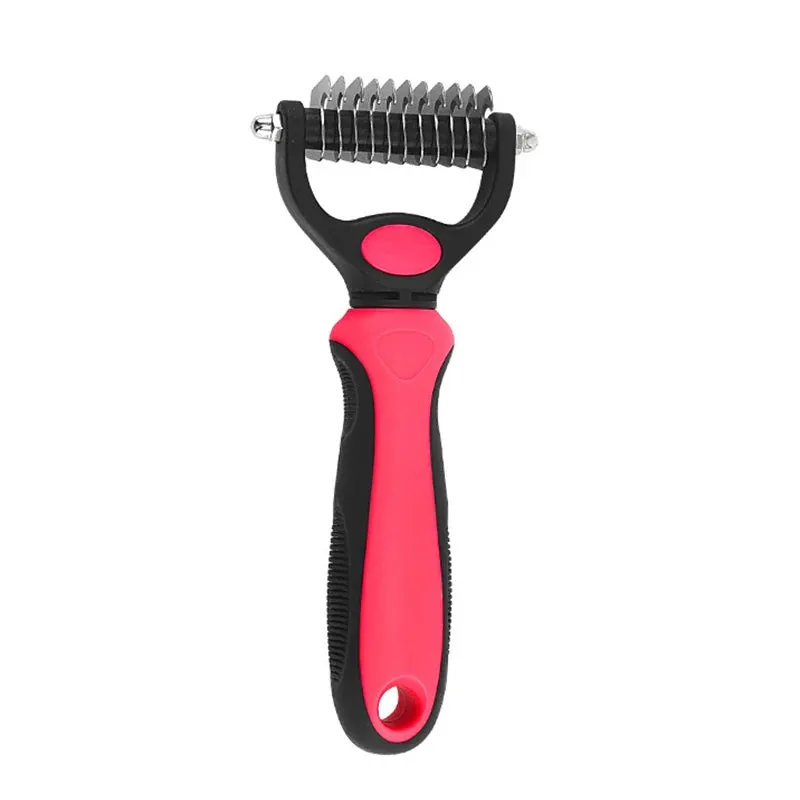 Pet Deshedding Brush Dog Hair Remover