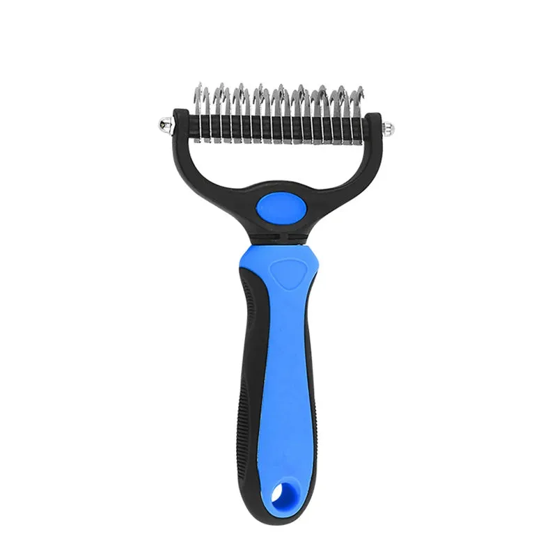 Pet Deshedding Brush Dog Hair Remover