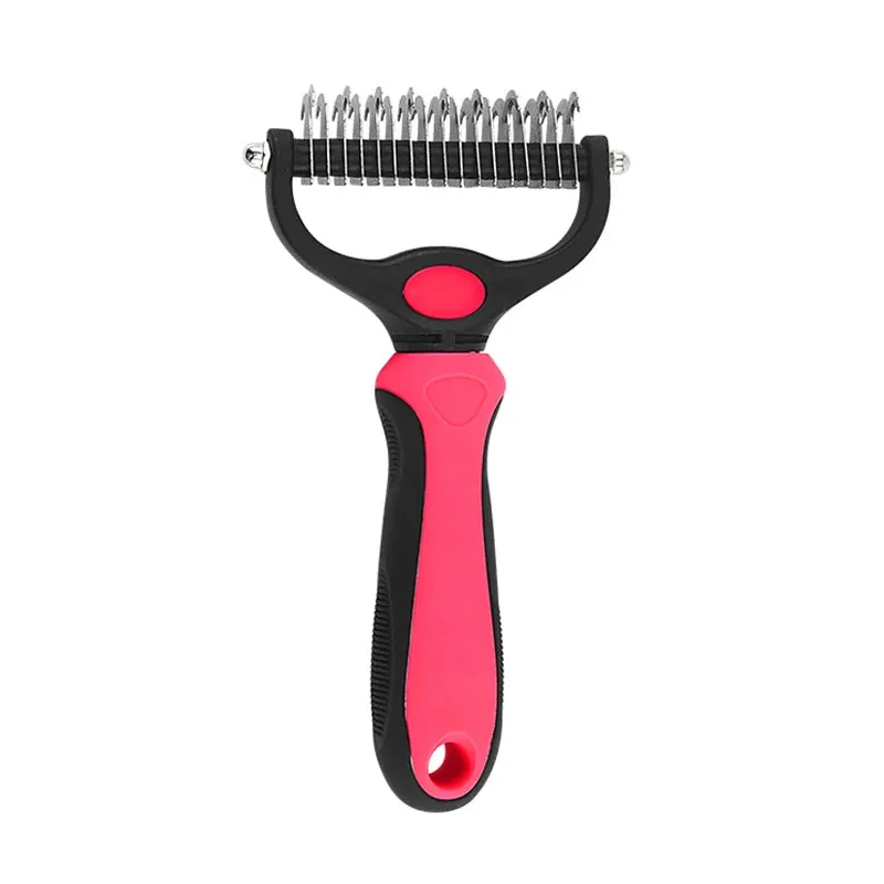 Pet Deshedding Brush Dog Hair Remover