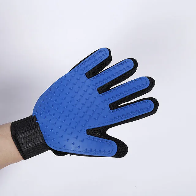 Pet Deshedding Brush Glove