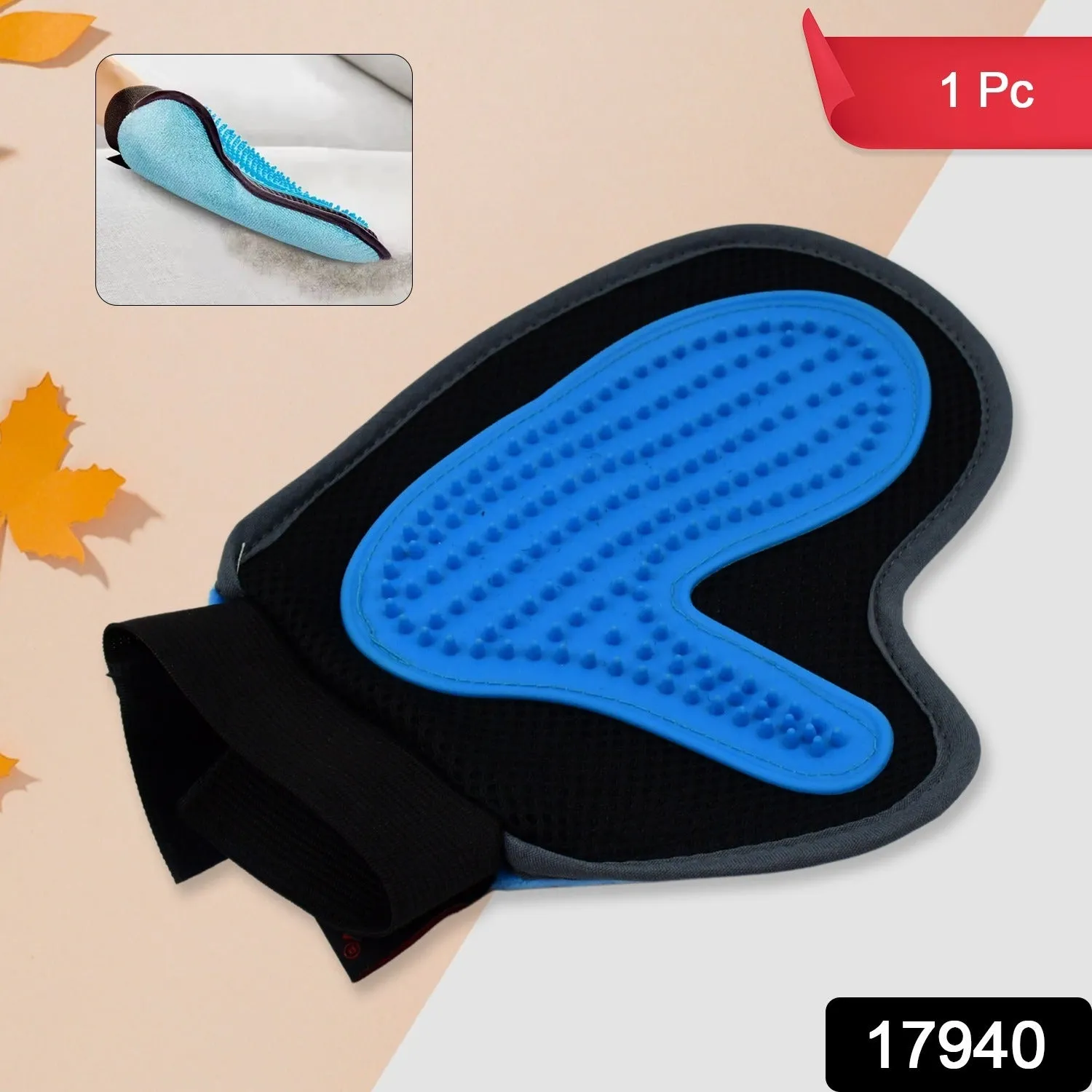 Pet Grooming Glove – Humanized Descending Brush (1 Pc)