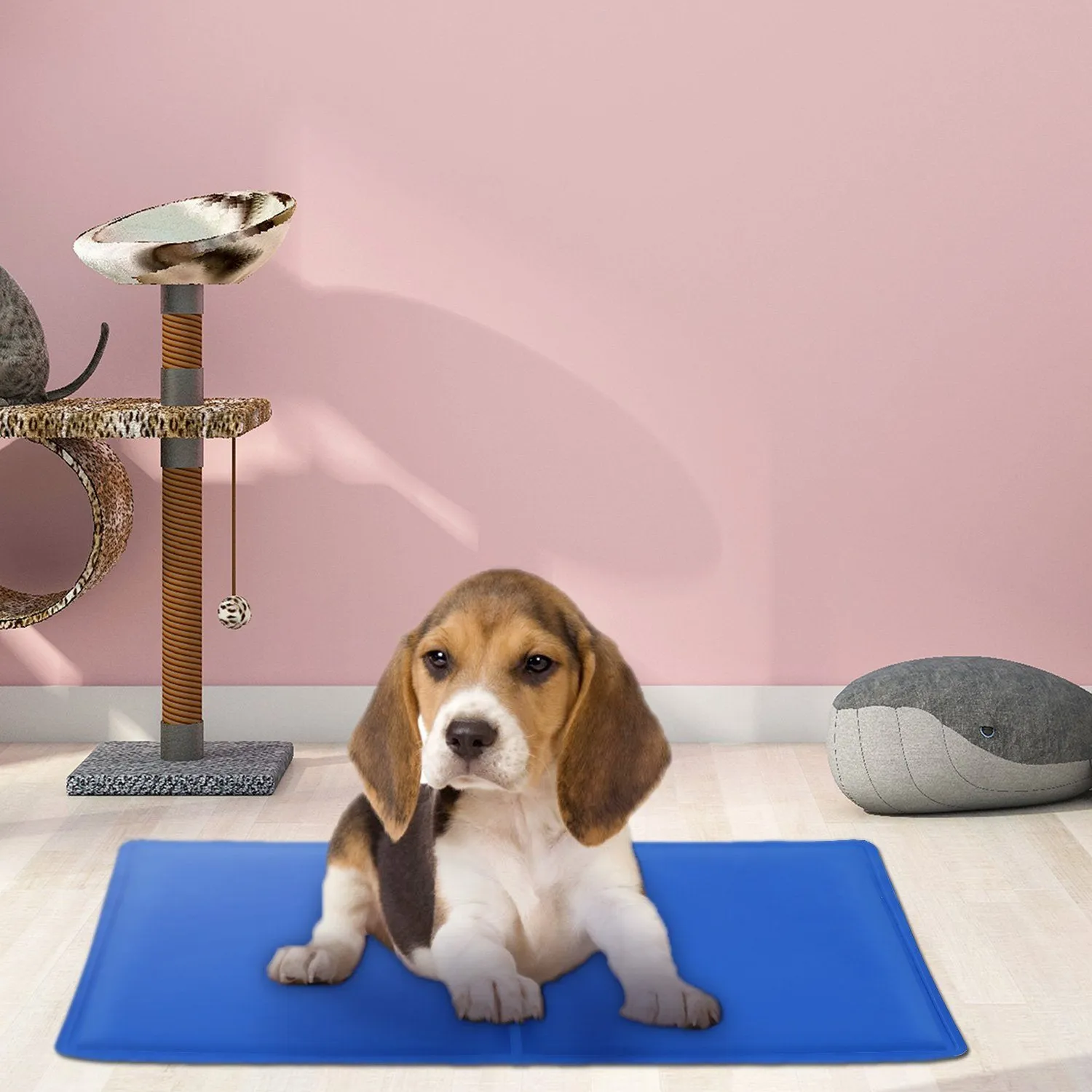 Pressure Activated Pet Gel Self Cooling Mat Pad