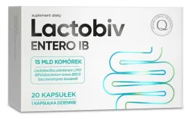 Probiotics and prebiotics supplements, prebiotic and probiotic, Lactobiv Entero IB