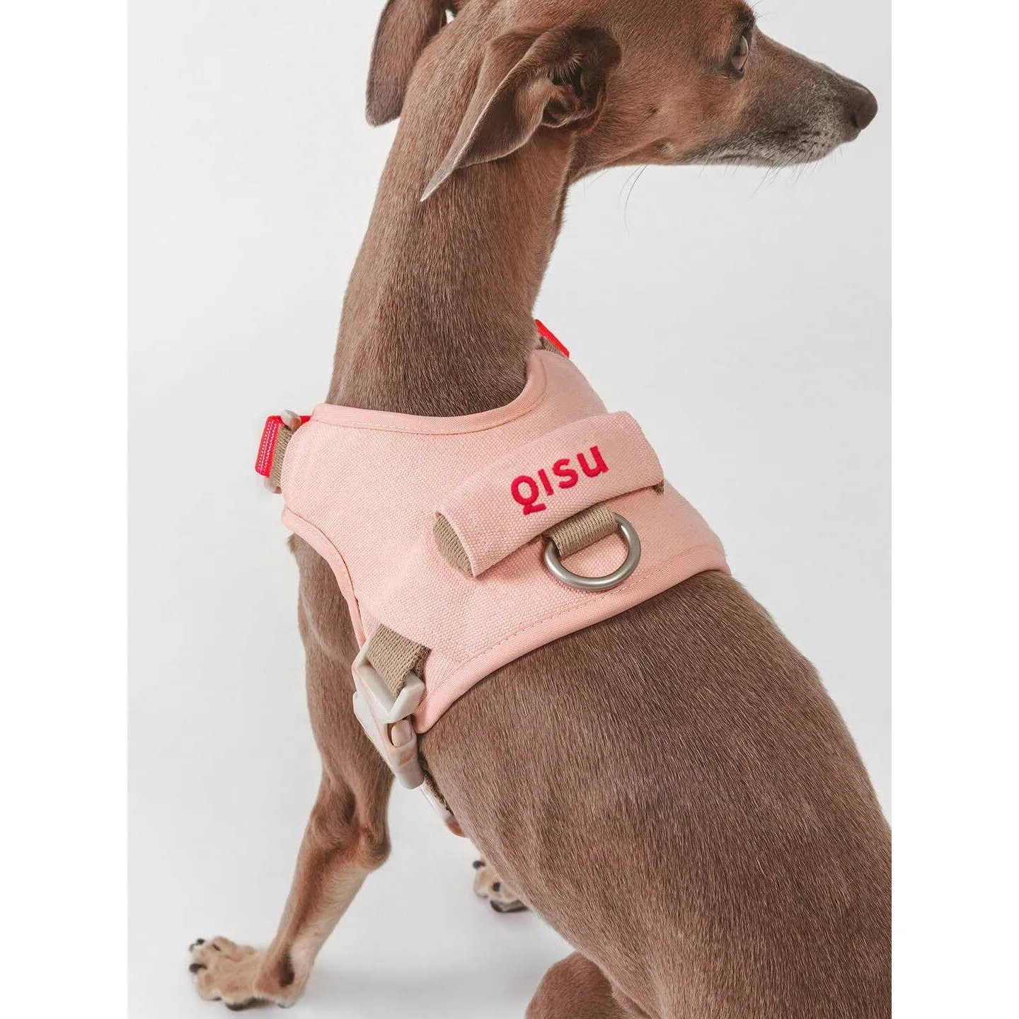 Qisu | Hug Dog Harness - Light Pink