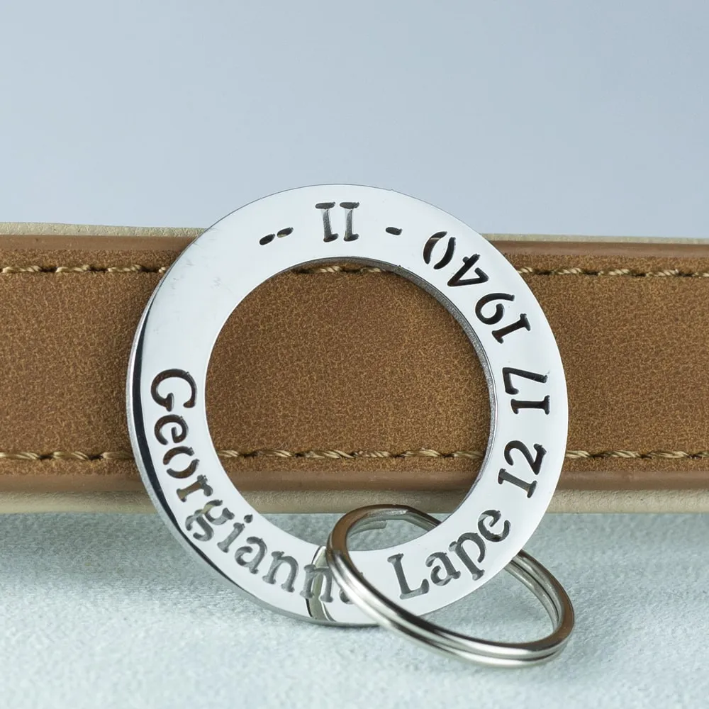 Ring Dog ID Tag