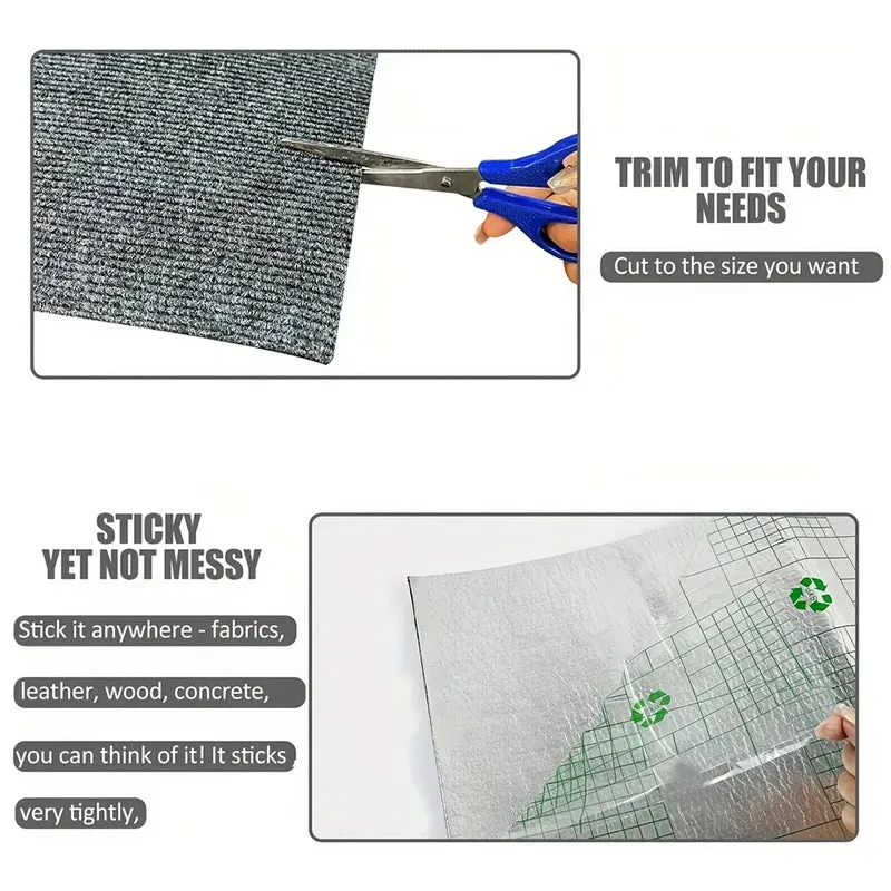 Self-Adhesive Cat Crawling Mat – Anti-Scratch Sofa Protection