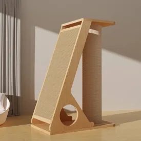 Sisal Column Vertical Cat Scratching Board Solid Wood Cat Climbing Frame