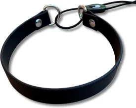 SparkDog Collars Quick Adjust E-Collar Replacement Strap Dog Training Collar Fits Dogtra Replacement Strap, Genuine BioThane-Made in The USA (Black, 3/4")