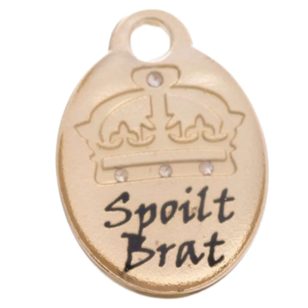 Spoilt Brat Pet ID Tag