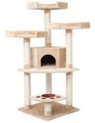 Sweety Ivory Beach Furniture Cat Post