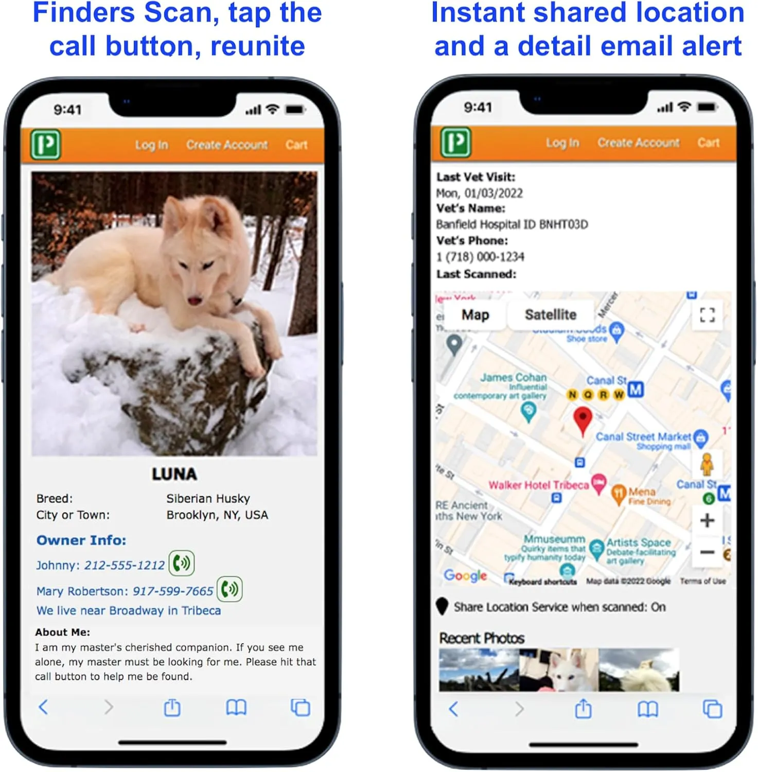 Symbols QR Code Pet ID Tag for Dogs & Cats - Easy Scanning, Instant Online Profile Access, Real-Time Scan Location Alerts(Joy-D Major)