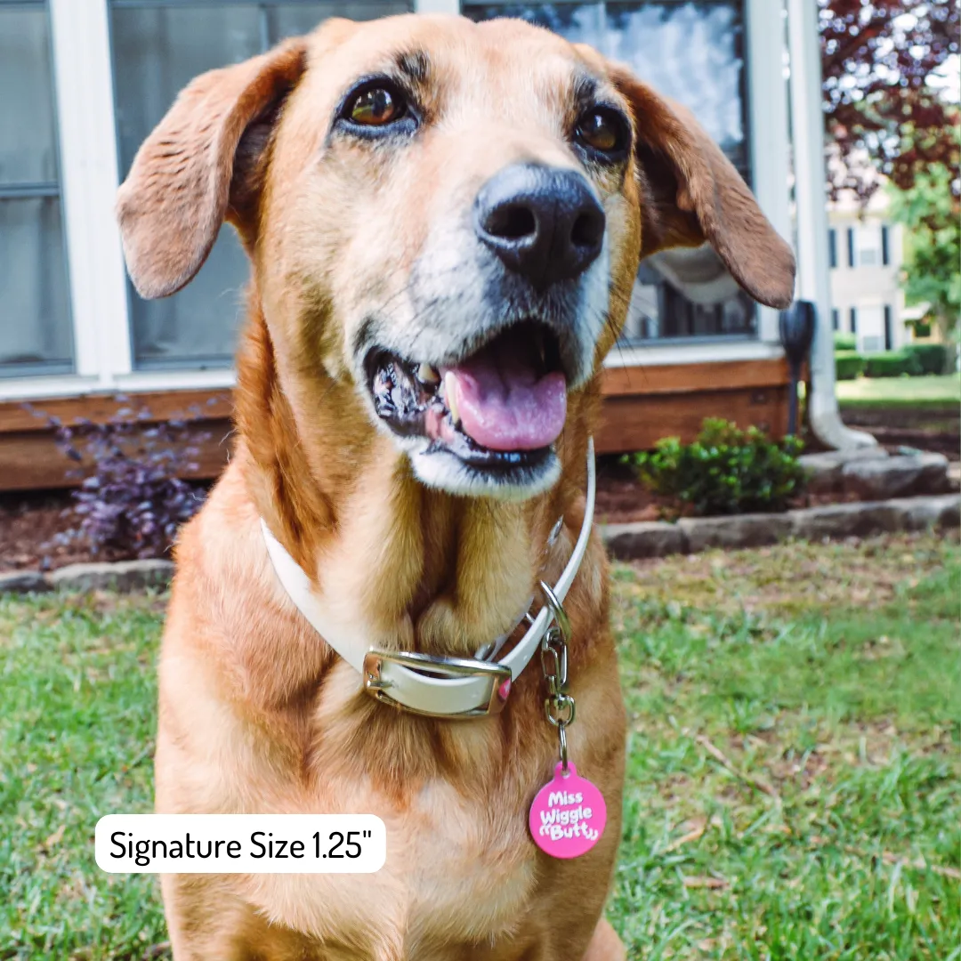 Tootally Unapologetic Funny Dog Tag