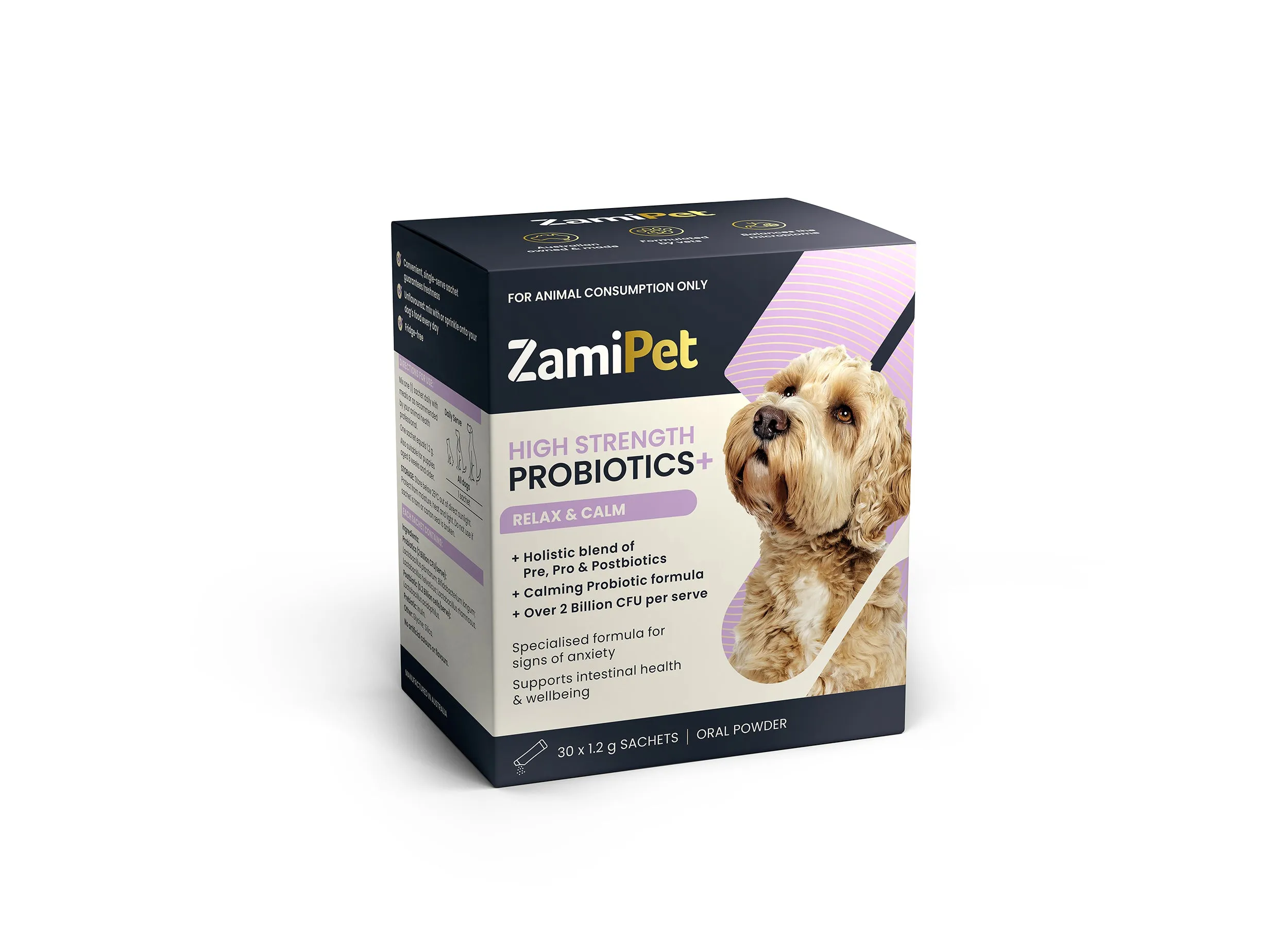 ZamiPet - Probiotics Relax & Calm (30x1.2g)