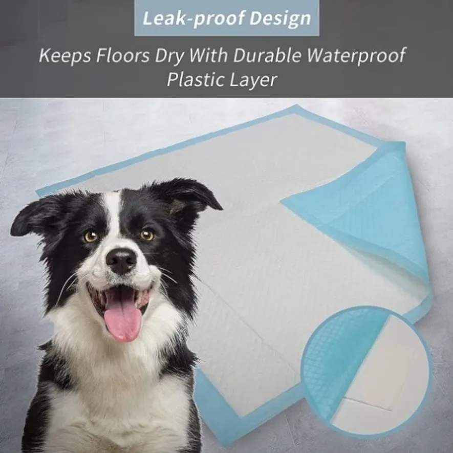 ZUN 100 pieces of dog Pee training pads with super water absorption and leak resistance | Disposable pet 62548607