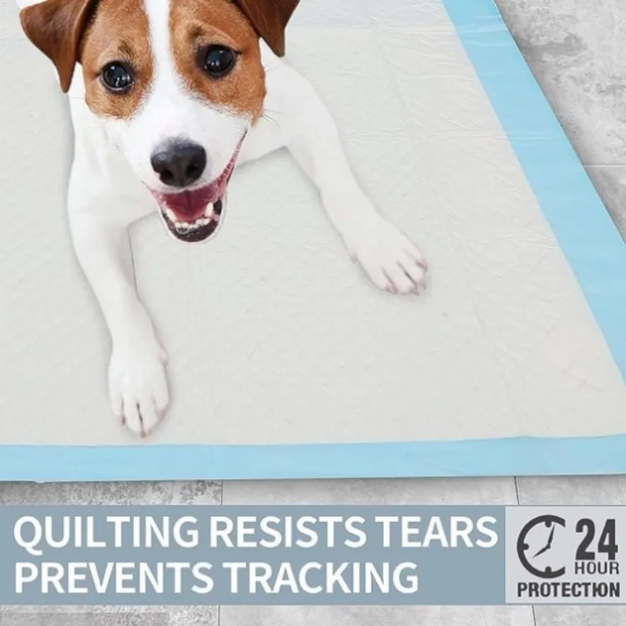 ZUN 100 pieces of dog Pee training pads with super water absorption and leak resistance | Disposable pet 62548607